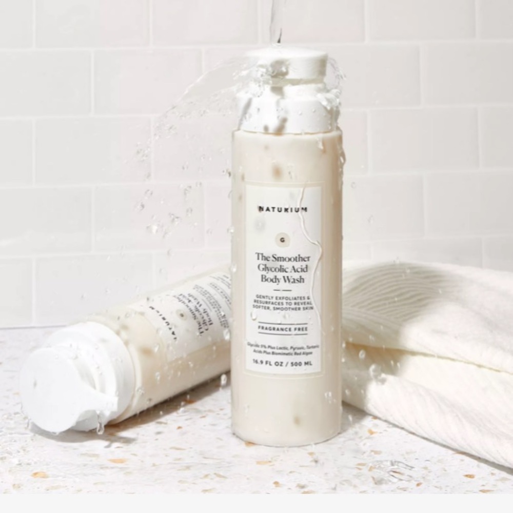 2 PACK Naturium Cream Body Wash with Glycolic Acid